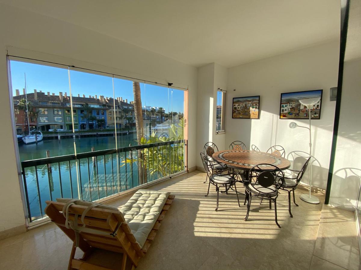 Apartamento Con Piscina ,Playa Con Vistas Panoramicas En La Marina De Sotogrande San Roque  Bagian luar foto